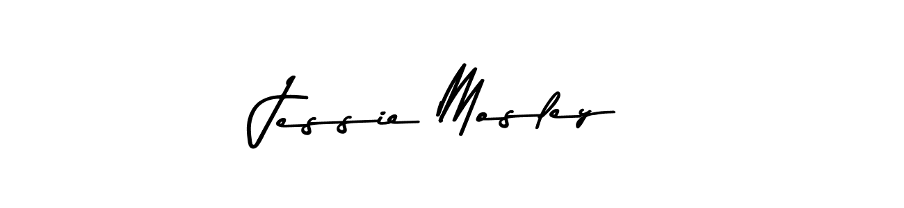 How to make Jessie Mosley name signature. Use Asem Kandis PERSONAL USE style for creating short signs online. This is the latest handwritten sign. Jessie Mosley signature style 9 images and pictures png