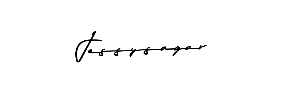 Jessysagar stylish signature style. Best Handwritten Sign (Asem Kandis PERSONAL USE) for my name. Handwritten Signature Collection Ideas for my name Jessysagar. Jessysagar signature style 9 images and pictures png