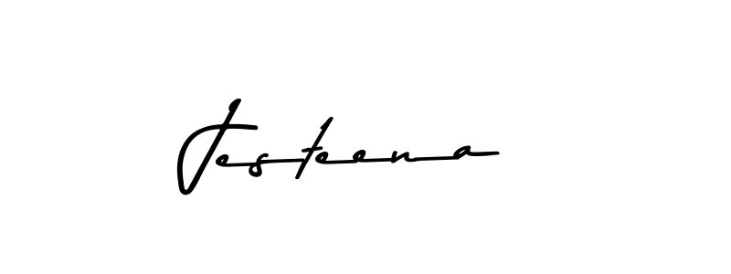 Also we have Jesteena name is the best signature style. Create professional handwritten signature collection using Asem Kandis PERSONAL USE autograph style. Jesteena signature style 9 images and pictures png