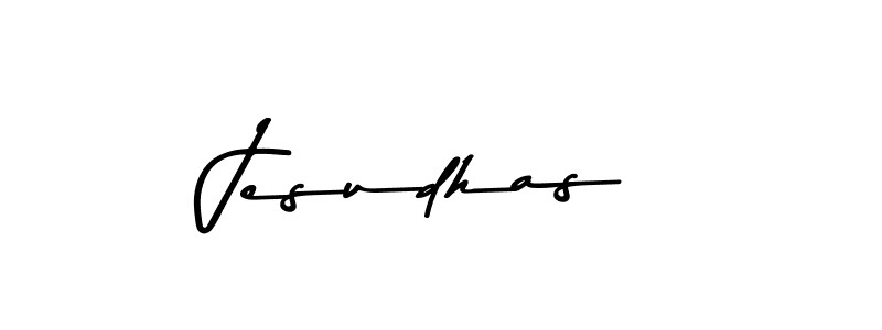 Design your own signature with our free online signature maker. With this signature software, you can create a handwritten (Asem Kandis PERSONAL USE) signature for name Jesudhas. Jesudhas signature style 9 images and pictures png