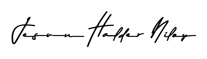 You can use this online signature creator to create a handwritten signature for the name Jesun Halder Niloy. This is the best online autograph maker. Jesun Halder Niloy signature style 9 images and pictures png