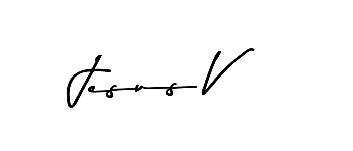 Design your own signature with our free online signature maker. With this signature software, you can create a handwritten (Asem Kandis PERSONAL USE) signature for name Jesus V. Jesus V signature style 9 images and pictures png