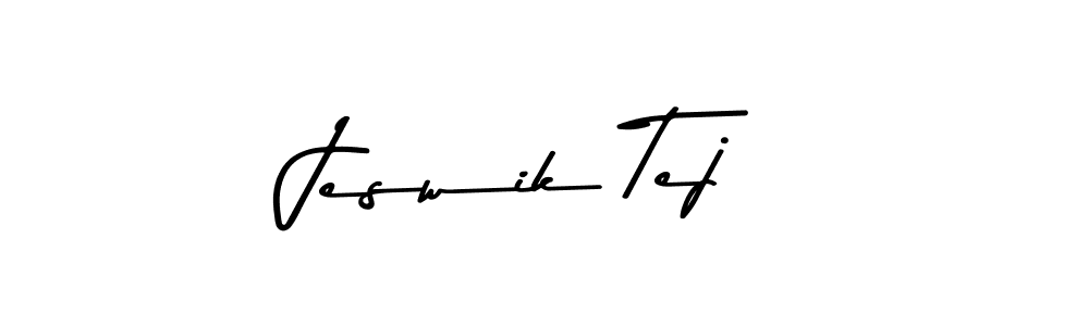 Here are the top 10 professional signature styles for the name Jeswik Tej. These are the best autograph styles you can use for your name. Jeswik Tej signature style 9 images and pictures png