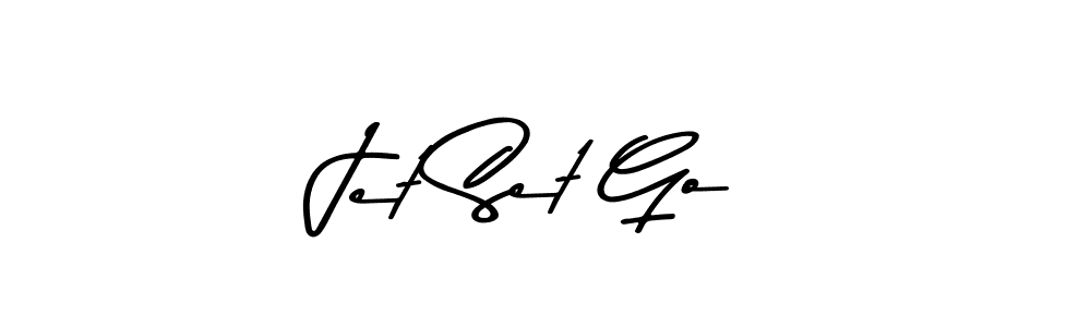 Also You can easily find your signature by using the search form. We will create Jet Set Go name handwritten signature images for you free of cost using Asem Kandis PERSONAL USE sign style. Jet Set Go signature style 9 images and pictures png