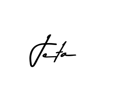 Similarly Asem Kandis PERSONAL USE is the best handwritten signature design. Signature creator online .You can use it as an online autograph creator for name Jeta. Jeta signature style 9 images and pictures png