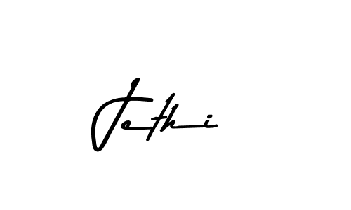 Create a beautiful signature design for name Jethi. With this signature (Asem Kandis PERSONAL USE) fonts, you can make a handwritten signature for free. Jethi signature style 9 images and pictures png