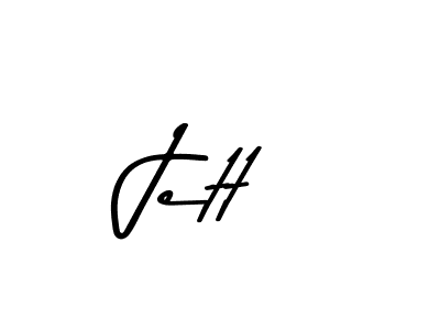 How to make Jett signature? Asem Kandis PERSONAL USE is a professional autograph style. Create handwritten signature for Jett name. Jett signature style 9 images and pictures png