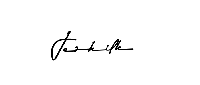 Create a beautiful signature design for name Jezhilk. With this signature (Asem Kandis PERSONAL USE) fonts, you can make a handwritten signature for free. Jezhilk signature style 9 images and pictures png