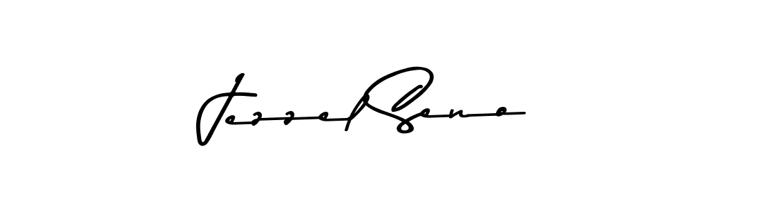 Jezzel Seno stylish signature style. Best Handwritten Sign (Asem Kandis PERSONAL USE) for my name. Handwritten Signature Collection Ideas for my name Jezzel Seno. Jezzel Seno signature style 9 images and pictures png