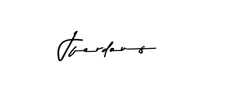 It looks lik you need a new signature style for name Jferdous. Design unique handwritten (Asem Kandis PERSONAL USE) signature with our free signature maker in just a few clicks. Jferdous signature style 9 images and pictures png