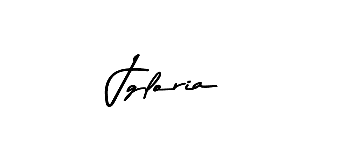 Use a signature maker to create a handwritten signature online. With this signature software, you can design (Asem Kandis PERSONAL USE) your own signature for name Jgloria. Jgloria signature style 9 images and pictures png