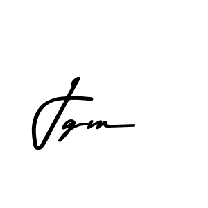 Jgm stylish signature style. Best Handwritten Sign (Asem Kandis PERSONAL USE) for my name. Handwritten Signature Collection Ideas for my name Jgm. Jgm signature style 9 images and pictures png