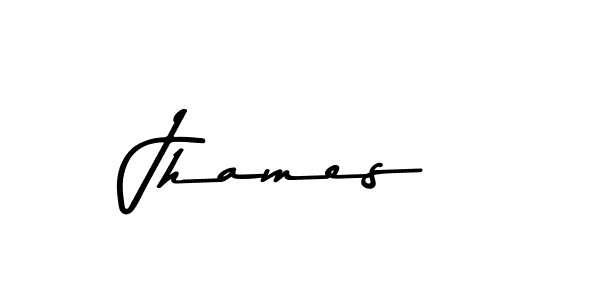 Also we have Jhames name is the best signature style. Create professional handwritten signature collection using Asem Kandis PERSONAL USE autograph style. Jhames signature style 9 images and pictures png