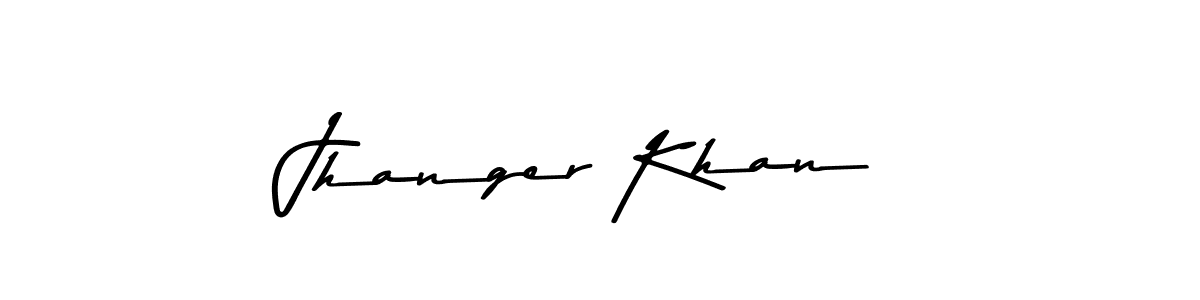 How to make Jhanger Khan signature? Asem Kandis PERSONAL USE is a professional autograph style. Create handwritten signature for Jhanger Khan name. Jhanger Khan signature style 9 images and pictures png