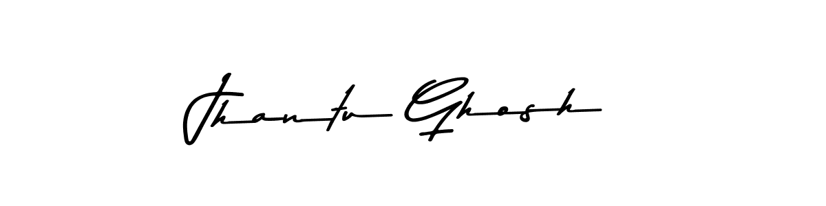 if you are searching for the best signature style for your name Jhantu Ghosh. so please give up your signature search. here we have designed multiple signature styles  using Asem Kandis PERSONAL USE. Jhantu Ghosh signature style 9 images and pictures png