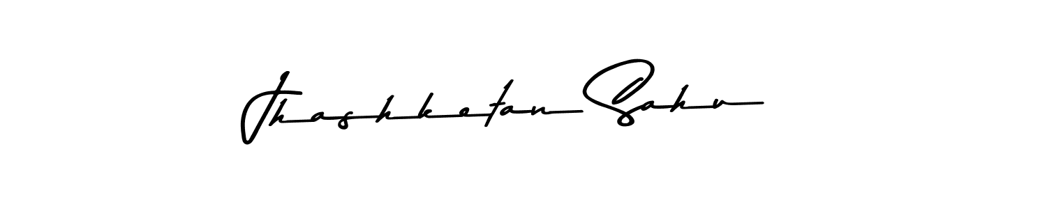 Design your own signature with our free online signature maker. With this signature software, you can create a handwritten (Asem Kandis PERSONAL USE) signature for name Jhashketan Sahu. Jhashketan Sahu signature style 9 images and pictures png