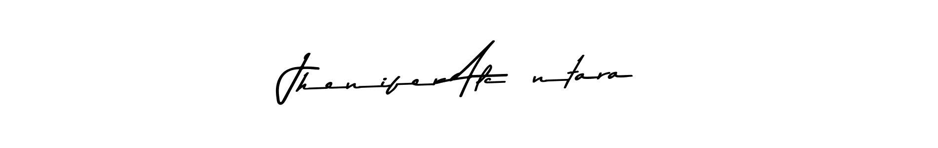 Create a beautiful signature design for name Jhenifer Alcântara. With this signature (Asem Kandis PERSONAL USE) fonts, you can make a handwritten signature for free. Jhenifer Alcântara signature style 9 images and pictures png