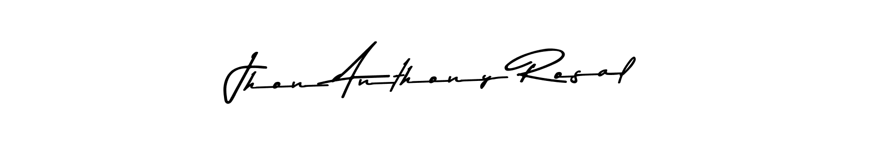 Asem Kandis PERSONAL USE is a professional signature style that is perfect for those who want to add a touch of class to their signature. It is also a great choice for those who want to make their signature more unique. Get Jhon Anthony Rosal name to fancy signature for free. Jhon Anthony Rosal signature style 9 images and pictures png