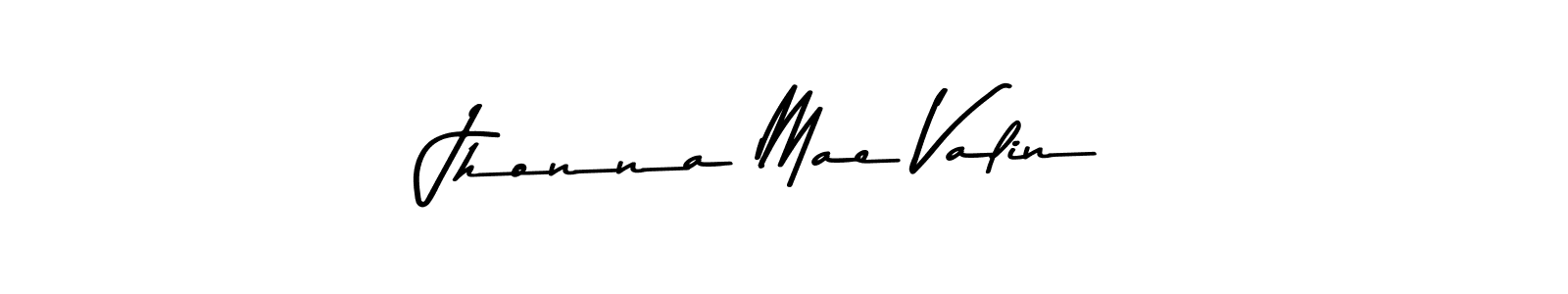 Use a signature maker to create a handwritten signature online. With this signature software, you can design (Asem Kandis PERSONAL USE) your own signature for name Jhonna Mae Valin. Jhonna Mae Valin signature style 9 images and pictures png