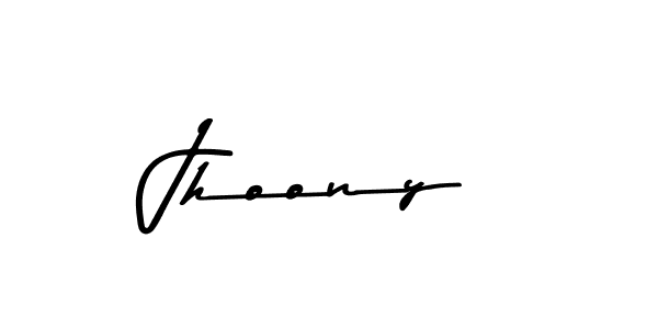 Also You can easily find your signature by using the search form. We will create Jhoony name handwritten signature images for you free of cost using Asem Kandis PERSONAL USE sign style. Jhoony signature style 9 images and pictures png