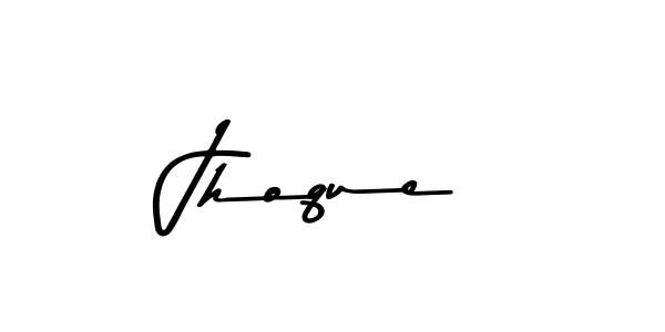 How to make Jhoque signature? Asem Kandis PERSONAL USE is a professional autograph style. Create handwritten signature for Jhoque name. Jhoque signature style 9 images and pictures png