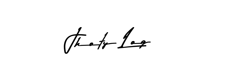 How to Draw Jhoty Log signature style? Asem Kandis PERSONAL USE is a latest design signature styles for name Jhoty Log. Jhoty Log signature style 9 images and pictures png
