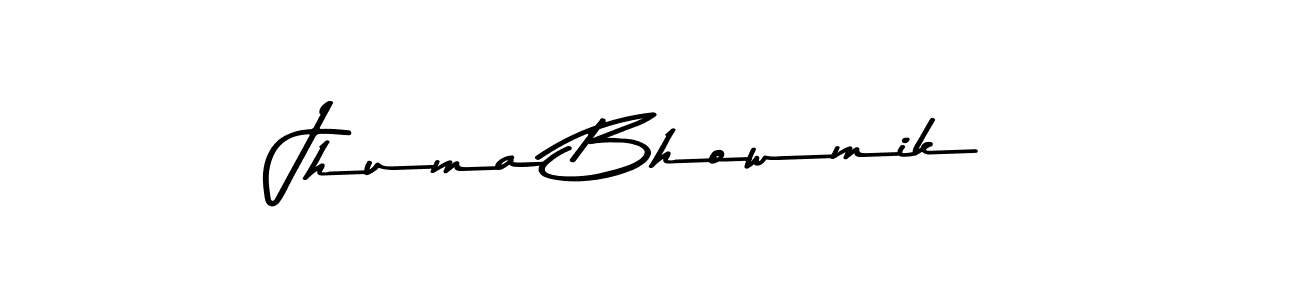 Similarly Asem Kandis PERSONAL USE is the best handwritten signature design. Signature creator online .You can use it as an online autograph creator for name Jhuma Bhowmik. Jhuma Bhowmik signature style 9 images and pictures png