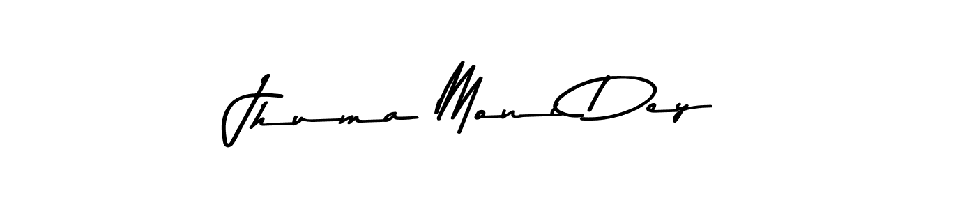 How to make Jhuma Moni Dey signature? Asem Kandis PERSONAL USE is a professional autograph style. Create handwritten signature for Jhuma Moni Dey name. Jhuma Moni Dey signature style 9 images and pictures png