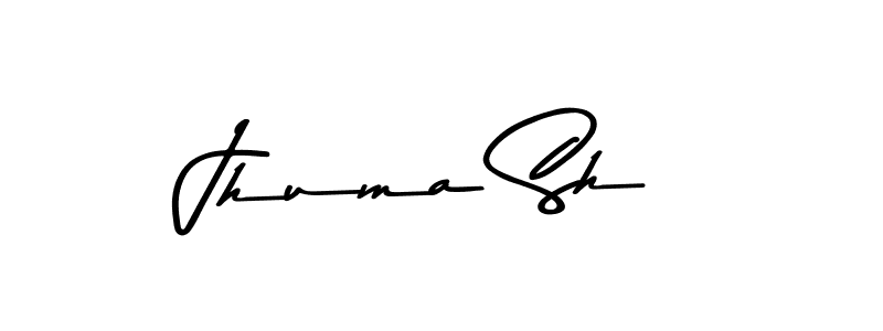 Make a beautiful signature design for name Jhuma Sh. Use this online signature maker to create a handwritten signature for free. Jhuma Sh signature style 9 images and pictures png