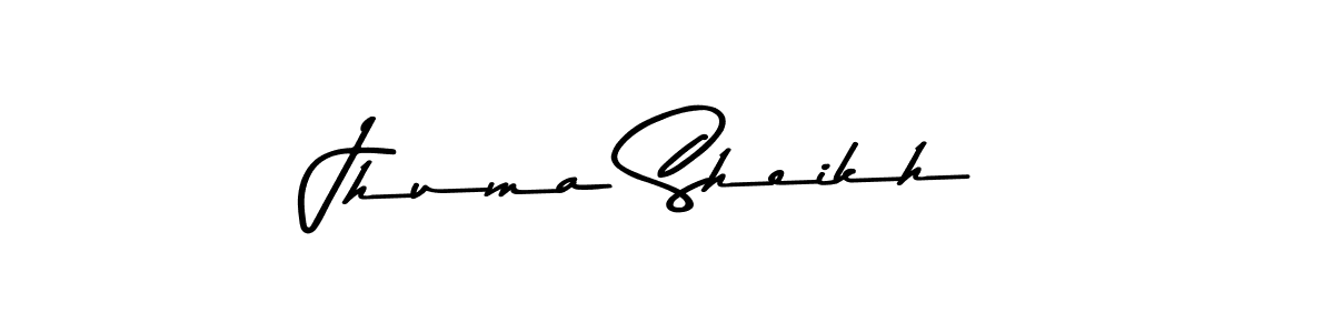 How to Draw Jhuma Sheikh signature style? Asem Kandis PERSONAL USE is a latest design signature styles for name Jhuma Sheikh. Jhuma Sheikh signature style 9 images and pictures png