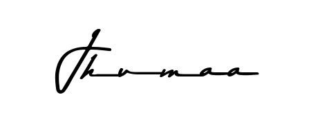 How to make Jhumaa signature? Asem Kandis PERSONAL USE is a professional autograph style. Create handwritten signature for Jhumaa name. Jhumaa signature style 9 images and pictures png