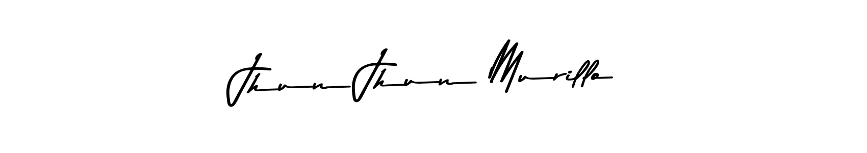 Design your own signature with our free online signature maker. With this signature software, you can create a handwritten (Asem Kandis PERSONAL USE) signature for name Jhun Jhun Murillo. Jhun Jhun Murillo signature style 9 images and pictures png