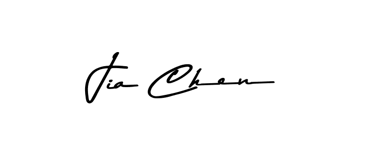 Create a beautiful signature design for name Jia Chen. With this signature (Asem Kandis PERSONAL USE) fonts, you can make a handwritten signature for free. Jia Chen signature style 9 images and pictures png