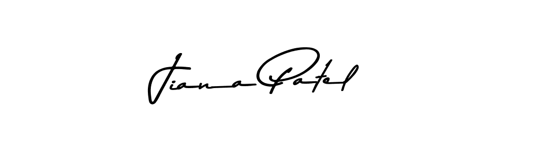 Make a beautiful signature design for name Jiana Patel. Use this online signature maker to create a handwritten signature for free. Jiana Patel signature style 9 images and pictures png