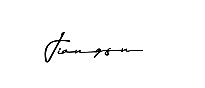 Design your own signature with our free online signature maker. With this signature software, you can create a handwritten (Asem Kandis PERSONAL USE) signature for name Jiangsn. Jiangsn signature style 9 images and pictures png