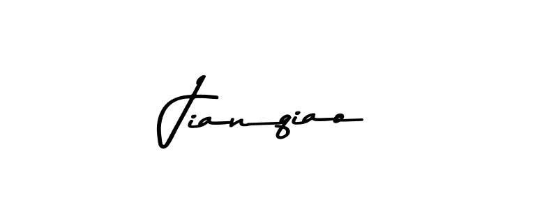 How to make Jianqiao signature? Asem Kandis PERSONAL USE is a professional autograph style. Create handwritten signature for Jianqiao name. Jianqiao signature style 9 images and pictures png