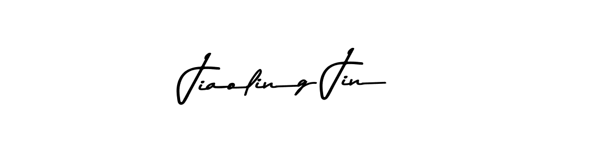 You should practise on your own different ways (Asem Kandis PERSONAL USE) to write your name (Jiaoling Jin) in signature. don't let someone else do it for you. Jiaoling Jin signature style 9 images and pictures png