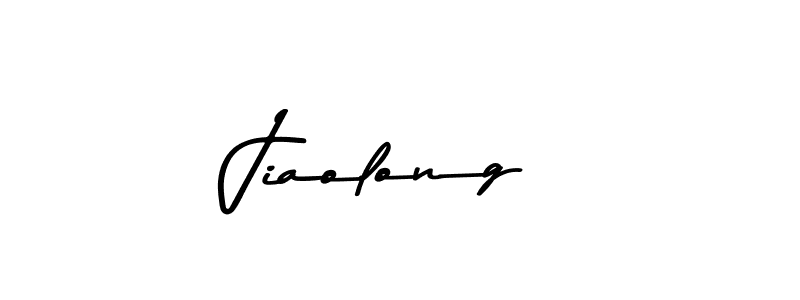 Make a beautiful signature design for name Jiaolong. With this signature (Asem Kandis PERSONAL USE) style, you can create a handwritten signature for free. Jiaolong signature style 9 images and pictures png
