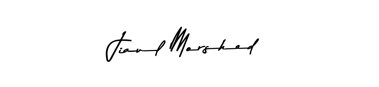 Asem Kandis PERSONAL USE is a professional signature style that is perfect for those who want to add a touch of class to their signature. It is also a great choice for those who want to make their signature more unique. Get Jiaul Morshed name to fancy signature for free. Jiaul Morshed signature style 9 images and pictures png