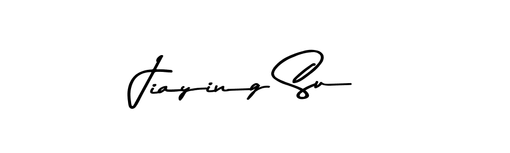 Create a beautiful signature design for name Jiaying Su. With this signature (Asem Kandis PERSONAL USE) fonts, you can make a handwritten signature for free. Jiaying Su signature style 9 images and pictures png
