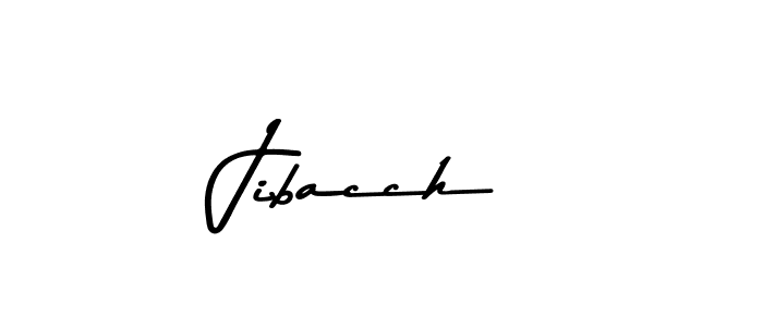 Jibacch stylish signature style. Best Handwritten Sign (Asem Kandis PERSONAL USE) for my name. Handwritten Signature Collection Ideas for my name Jibacch. Jibacch signature style 9 images and pictures png