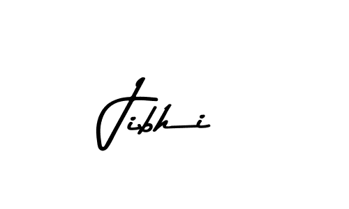 Create a beautiful signature design for name Jibhi. With this signature (Asem Kandis PERSONAL USE) fonts, you can make a handwritten signature for free. Jibhi signature style 9 images and pictures png