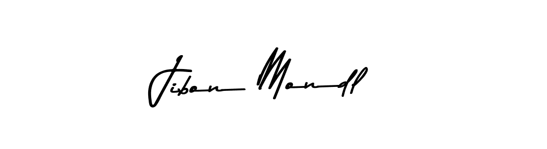 Create a beautiful signature design for name Jibon Mondl. With this signature (Asem Kandis PERSONAL USE) fonts, you can make a handwritten signature for free. Jibon Mondl signature style 9 images and pictures png