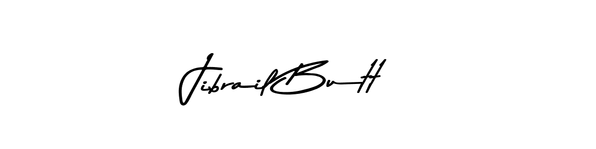 Create a beautiful signature design for name Jibrail Butt. With this signature (Asem Kandis PERSONAL USE) fonts, you can make a handwritten signature for free. Jibrail Butt signature style 9 images and pictures png