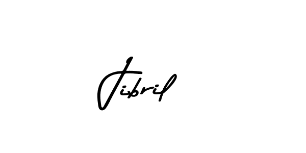 Make a beautiful signature design for name Jibril. With this signature (Asem Kandis PERSONAL USE) style, you can create a handwritten signature for free. Jibril signature style 9 images and pictures png