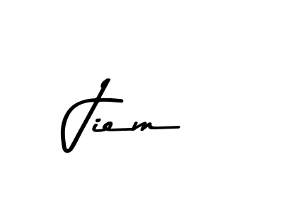 The best way (Asem Kandis PERSONAL USE) to make a short signature is to pick only two or three words in your name. The name Jiem include a total of six letters. For converting this name. Jiem signature style 9 images and pictures png