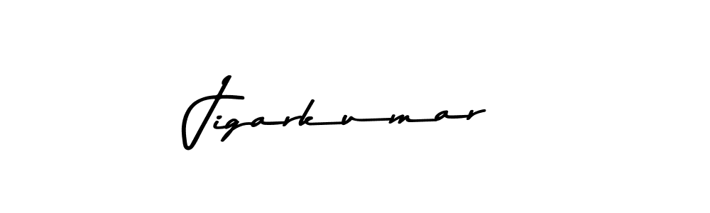 Jigarkumar stylish signature style. Best Handwritten Sign (Asem Kandis PERSONAL USE) for my name. Handwritten Signature Collection Ideas for my name Jigarkumar. Jigarkumar signature style 9 images and pictures png