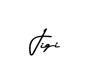 You should practise on your own different ways (Asem Kandis PERSONAL USE) to write your name (Jigi) in signature. don't let someone else do it for you. Jigi signature style 9 images and pictures png
