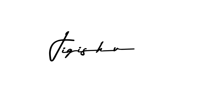 You should practise on your own different ways (Asem Kandis PERSONAL USE) to write your name (Jigishu) in signature. don't let someone else do it for you. Jigishu signature style 9 images and pictures png