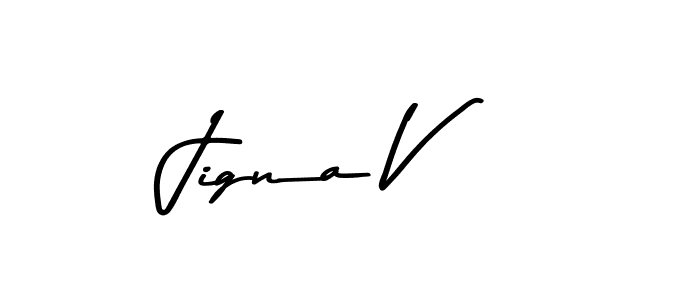 Also You can easily find your signature by using the search form. We will create Jigna V name handwritten signature images for you free of cost using Asem Kandis PERSONAL USE sign style. Jigna V signature style 9 images and pictures png